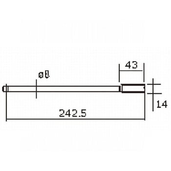 ACCRETECH用于轮廓测量（内表面测量）的高刚性臂东京精密DM83507